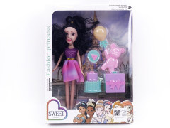 9inch Solid Body Doll Set(6S) toys