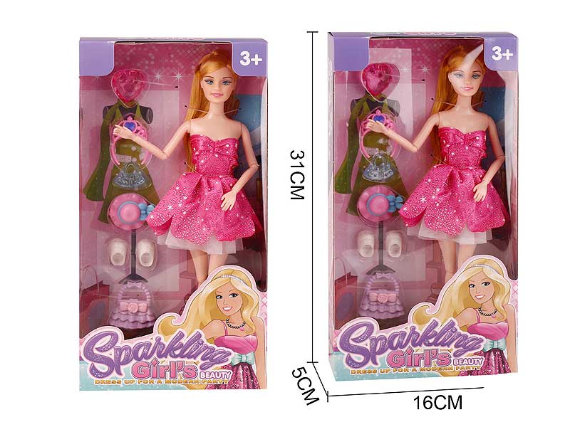 11.5inch Solid Body Doll Set toys