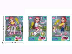 6inch Solid Body Doll Set(3S) toys