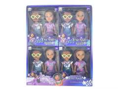 6inch Solid Body Doll Set(8in1) toys