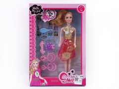 11.5inch Solid Body Doll Set toys