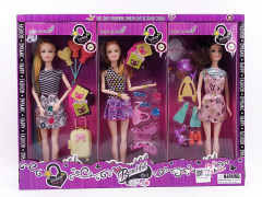 11.5inch Solid Body Doll Set(6in1) toys