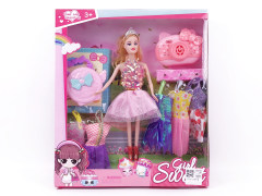 11inch Solid Body Doll Set toys