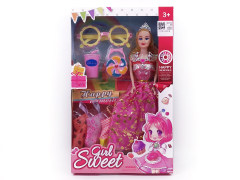 11inch Solid Body Doll Set toys