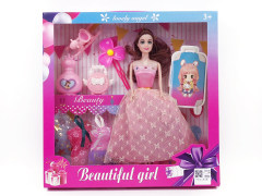 11inch Solid Body Doll Set toys