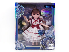 12inch Solid Body Doll Set toys