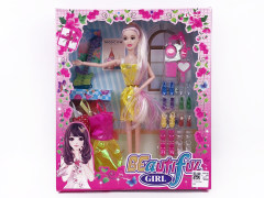 11.5inch Solid Body Doll Set toys