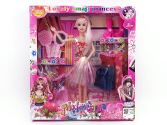 11.5inch Solid Body Doll Set toys