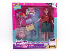 11inch Solid Body Doll Set toys