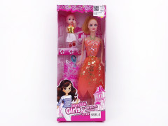 11inch Solid Body Doll Set toys