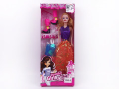 11inch Solid Body Doll Set toys