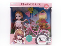 6inch Solid Body Doll Set(3S) toys