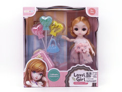 6inch Solid Body Doll Set(3S) toys