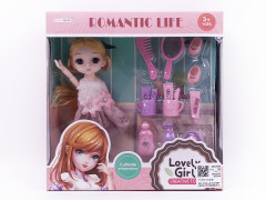 6inch Solid Body Doll Set(3S) toys