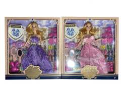 11inch Solid Body Doll Set(2S) toys