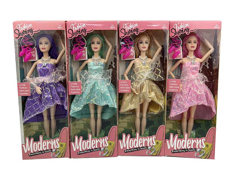 11.5inch Solid Body Doll Set(4S) toys