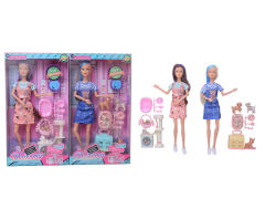 11.5inch Solid Body Doll Set(2S) toys