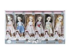 9inch Solid Body Doll(6in1)