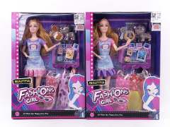 11.5inch Solid Body Doll Set(2S) toys