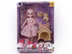 9inch Solid Body Doll Set toys