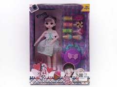 9inch Solid Body Doll Set toys