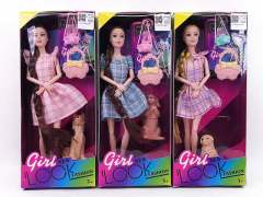 11inch Solid Body Doll Set(3S) toys