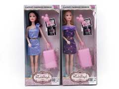 11inch Solid Body Doll Set(2S） toys