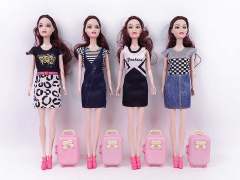 11inch Solid Body Doll Set(4S) toys