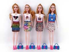 11inch Solid Body Doll Set(4S) toys