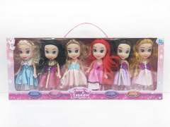 6 Inch Solid Body Doll(6in1) toys