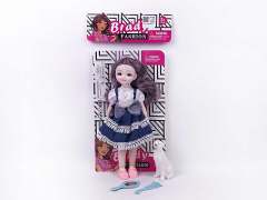 12inch Solid Body Doll Set toys