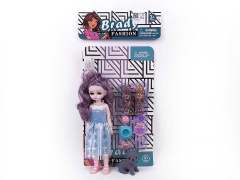 9inch Solid Body Doll Set(4S) toys