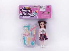 5inch Solid Body Doll Set(3S) toys