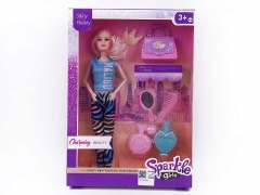 11.5inch Solid Body Doll Set toys