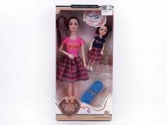 11.5inch Solid Body Doll Set toys