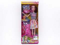 11.5inch Solid Body Doll Set toys