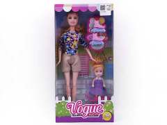 11inch Solid Body Doll Set toys