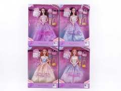 11inch Solid Body Doll Set(4C) toys