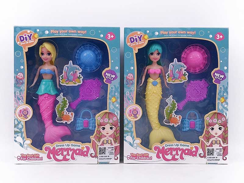 Solid Body Mermaid Set(3S) toys