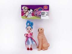 Doll & Dog(12in1) toys