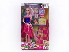 11inch Solid Body Doll Set toys