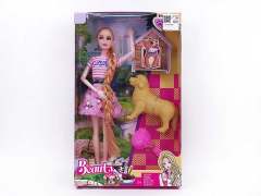 11inch Solid Body Doll Set toys