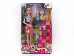 11inch Solid Body Doll Set toys