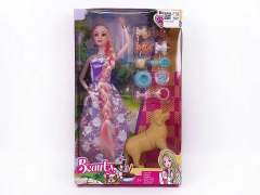 11inch Solid Body Doll Set toys