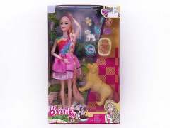 11inch Solid Body Doll Set toys