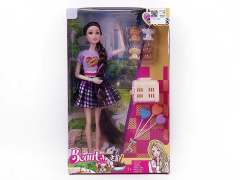 11inch Solid Body Doll Set toys