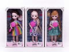 12inch Solid Body Doll Set(3S) toys