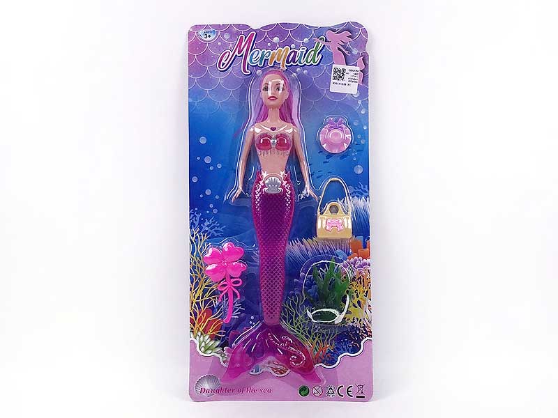 34CM Solid Body Mermaid Set(3C) toys