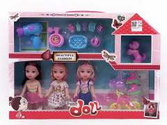 6inch Empty Body Doll Set(3in1)