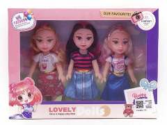 6inch Empty Body Doll(3in1) toys